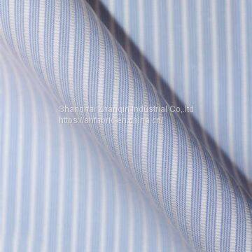 Textile Luxury NOS 100% cotton yarn dyed woven twisted twill check men's shirt fabric 120/2