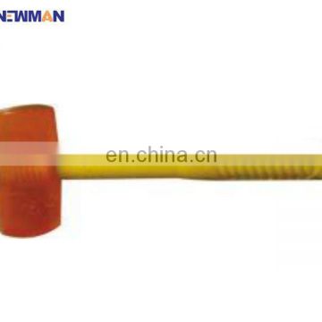 american type size 750g plastic handle rubber sledge hammer