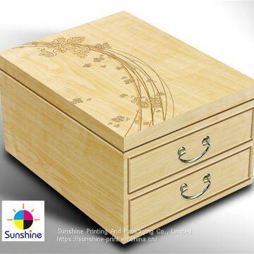 We Supply Recyclable Wooden Wine Carton, Cosmetic Box, Necklace Box, Glasses Box photo-2