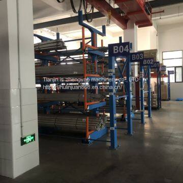 Telescopic Steel Cantilever Racking Storage Rack Pipe Dedicated Shelves photo-3
