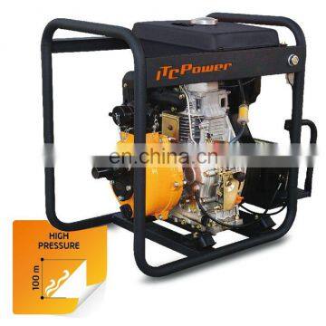 Hot Sale Diesel Powered Irrigation 4hp Diesel Engine Water Pump Easy to Move
