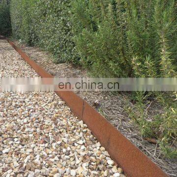 Customized Corten Steel Garden Metal Lawn Edging photo-4