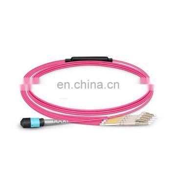8 12 24 Core MPO To LC Connector Patch Cord Patch Panel Fiber Optic Cable Assembly photo-4