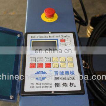Double Head Metal Round Pipe/bar Chamfering Machine photo-3