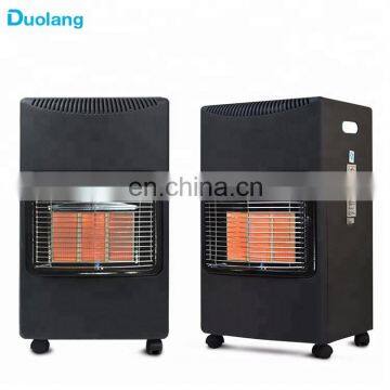 Electric natural gas mini patio heater