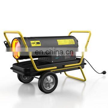 Dorosin 50KW  kerosene diesel heater with  big caster wheel