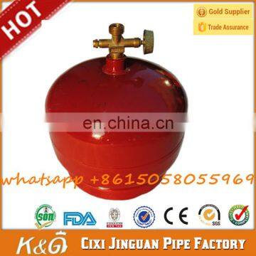 Manufacturer Supply High Quality 4.8L Gas Cylinder with low price Sample Purchase,2kg gas cylinder burner