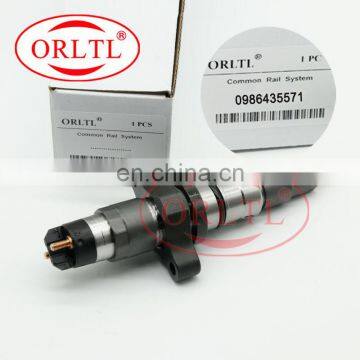 ORLTL 0986435571 common rail exchange injectors 0445120273 Auto Engine Diesel Injector 0 986 435 571 Genuine Diesel Injection