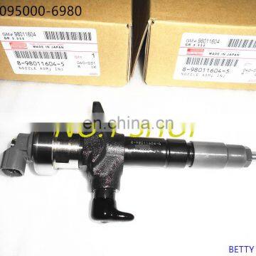 Fuel injector common rail injector 095000-6980