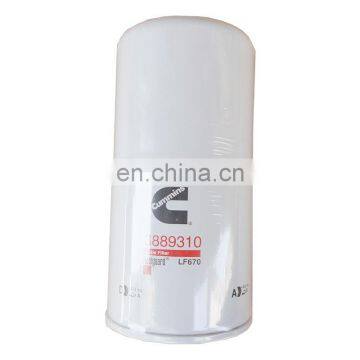 Filter Spare Parts  NT855  Oil Filter Lf670 3889310 Hot Sell Truck Engine