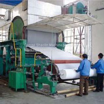 China manufacturer high quality 2tons per day toilet tissue roll making machine for sale