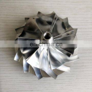 GTA4508R 742582-0001 79.81/108.04mm 7+7 Blades high performance turbo aluminum 2618/milling/billet compressor wheel