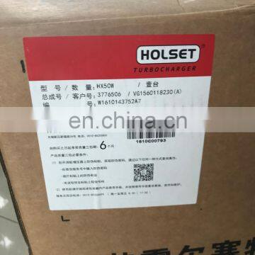 GENUINE Holset HX55W HX50W Turbo VG1560118230 3776506 Turbocharger for CNH Various Truck WD615 615.46 Engine