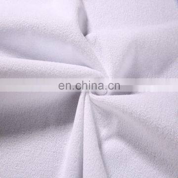 Terry Cloth Fabric Waterproof PU Laminated Fabric for Bedding photo-4