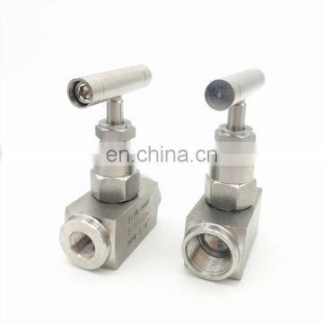 High pressure shut-off valve 1/4 soft seal high temperature hydraulic needle valve