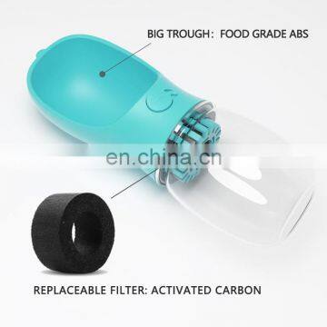 Manufacturer Wholesale Cheap Filter Portable Dog Pet Water Bottle for Outdoor Use photo-2