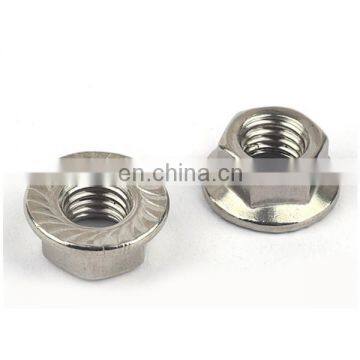 Alloy Steel Stainless Steel Hex Flange Nut DIN6923 Nut M10 Flange Nut photo-7