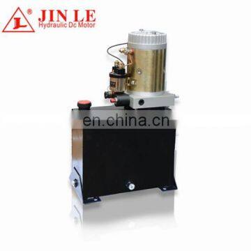 Hydraulic power unit pack for dc motor pump group