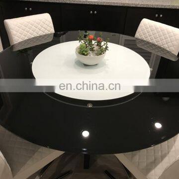 Factory Price Customized Wedding Furniture Mirror Glass Dining Table Top