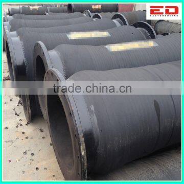 Marine Dredging Rubber Discharge Hose With Steel Flange