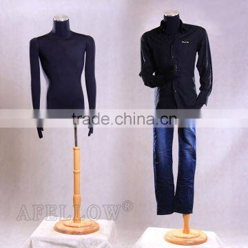 Upper Body Man Model Foam adjustable men mannequin M0017-M02arm