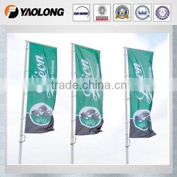 stainless steel banner pole