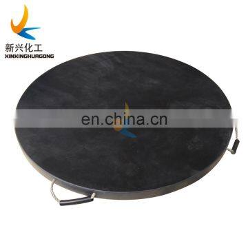 UHMWPE plastic crane outrigger jack base pads heavy duty UHMW crane outrigger stabiliser pads for heavy and light duty crane