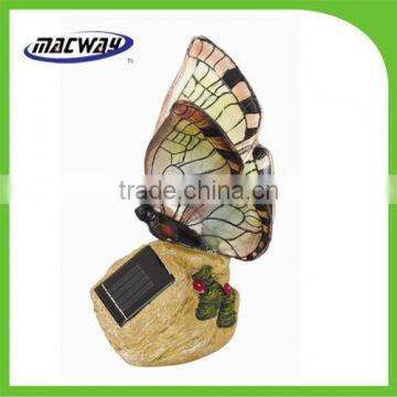 solar power rechargable butterfly garden decorative lights