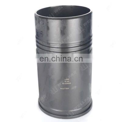 Cylinder liners mercedes NT855 engine cylinder sleeve 139.7mm 3055099/3801826.