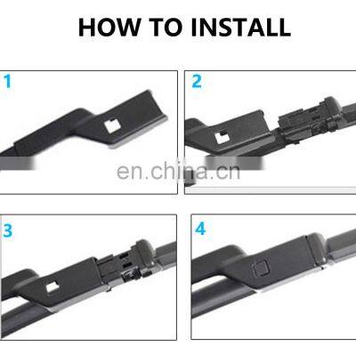 Car Wiper Blade for Volkswagen VW Jetta A5 A6 2005~2017 Car Accessories Stickers Front Windshield Wipers 2006 2010 2012 2013