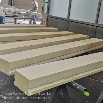 Railway Composite Sleeper(Synthetic Sleeper of Fiber Reinforced Polyurethane Foam) for Railway Bridge, Turnout, Switches, Crossings photo-2