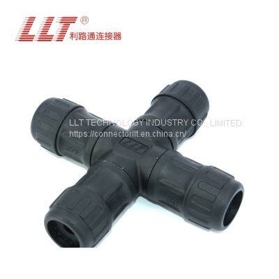 Llt L25 Ip67 Ip68 Waterproof 2 3 4 Pin High Power Screw Fixing Cross Waterproof 3pin Connector photo-3