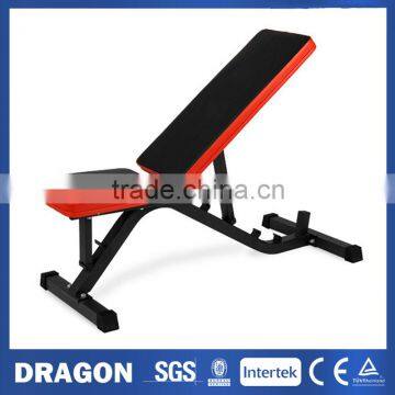 Adjustable Decline Incline Home Gym Weight Bench Press Fitness Equipment Padded Sit-Up Bench