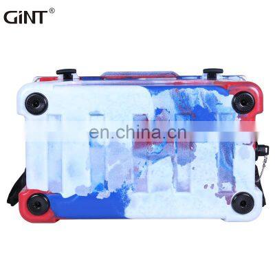2021 Gint Rotational Mould Popular 35QT 45QT PU Cooler Box Insulated Cooler With Handle Double Wall Customized photo-3