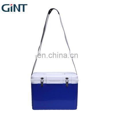 GiNT 12L Factory Direct Cooler Box Medical Use Insulation Hard Cooler Portable Vaccines Ice Chests with Belt