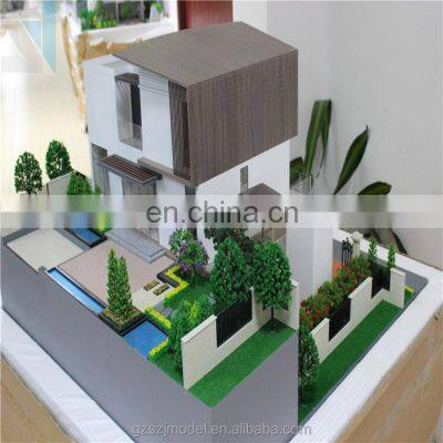 Miniature house model, Laser cut model building, Resin miniature