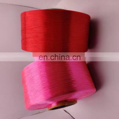 Polyester Dty sd rw 75d 36f Fdy Polyester Yarn Dope Dyed Colored Fdy 75/36