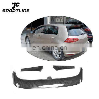 Carbon Fiber MK7 Golf VII Roof Spoiler for Volkswagen Golf 7 VII MK7 14-17