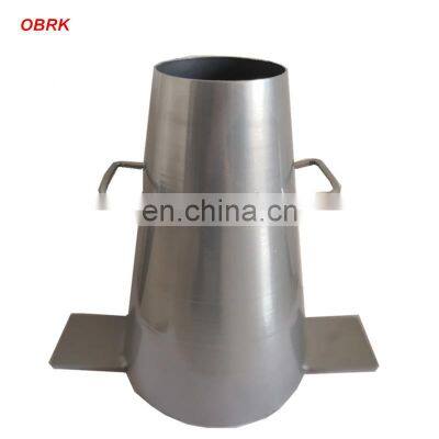 2mm Thickness Concrete Unseamed Slump Cone