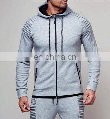 2021Whole Sales Custom Jogging Wear Screen Printed 95% Cotton 5% Spandex Tracksuits  For Men