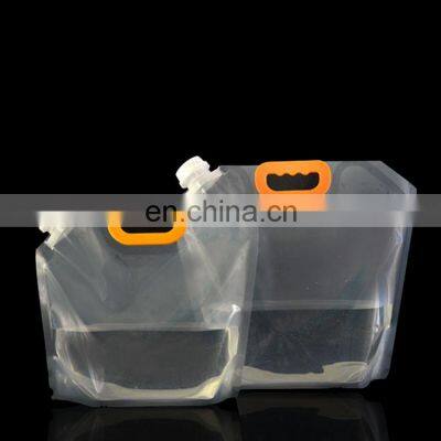 Professional Production Factory Price Transparent Mylar Bag Transparent Nozzle Bag photo-2