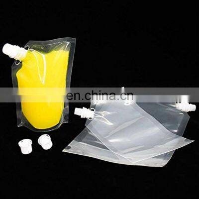 Liquid Drink Stand up Pouch With Spout Packaging photo-3