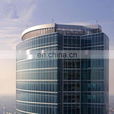 Curtain Wall Skyscraper Style Aluminium Profile Glass 2021 New Outdoor Wall Cladding Decoration Aluminum Alloy+glass+accessories