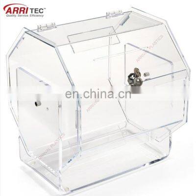 Wholesale Acrylic Raffle Ticket Drum Raffle Box