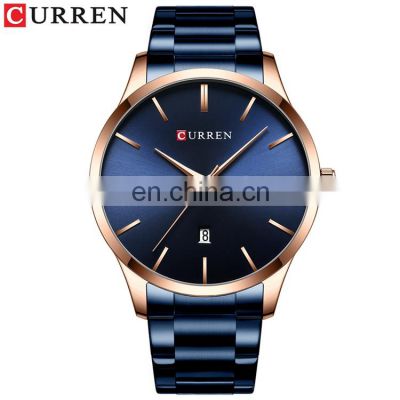 CURREN 8357 Charm Mens Watches Online Japanese Quartz Stainless Steel Strap Men Luxury Business Watches