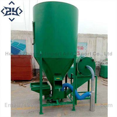 Feed Grinder and Mixer New Design Animal Feed Blender Vertical Feed Grinder and MixerHot Sale photo-2