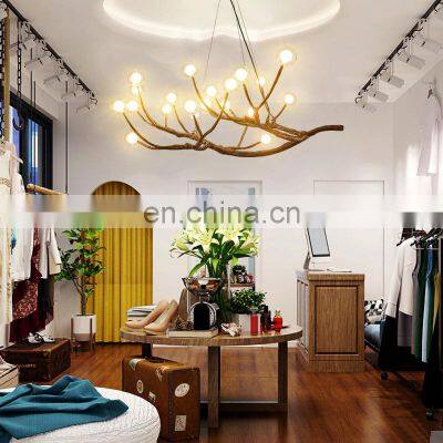 Nordic Tree Branch LED Pendant Light Modern Design Chandelier Lamp Bar Indoor Decoration Pendant Lamp
