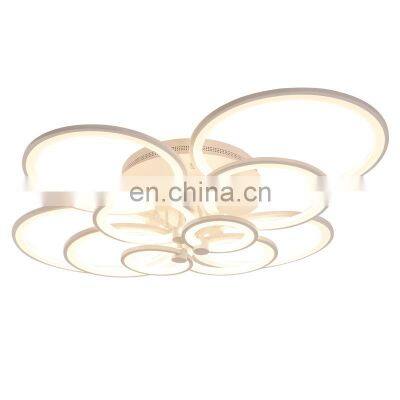 Modern Indoor Acrylic Round Shape LED Ceiling Light Surface Mounted Modern Pendant Light For Bedroom