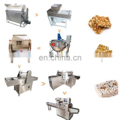 Peanut Bar Making Machine Production Line Sachima brittle forming cutting machine