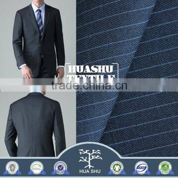 Professional manufacturer Bv certificated gentleman wear High quality tr striped fabric